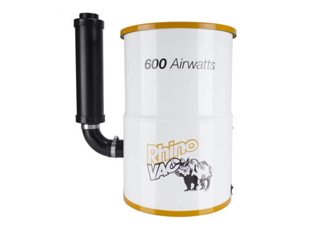 Compact Central Vacuum from RhinoVac 600 Airwatts